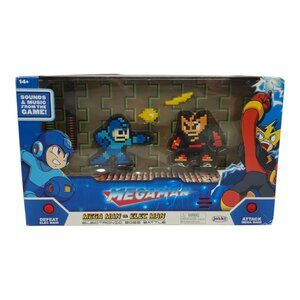 Jakks Pacific Mega Man VS Elec Man Electronic Boss Battle Sounds Music 8 Bit NEW